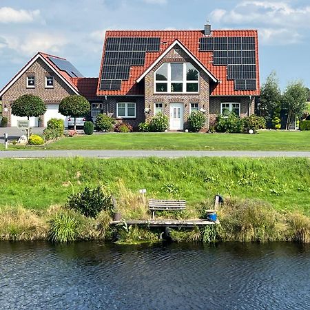 Ferienwohnung Haus Moorblick Mit Garten In Kanallage Wiesmoor Exterior photo